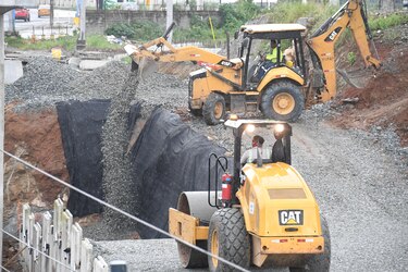 Cierre parcial en La Cabima por vaciado de concreto en nuevo intercambiador 