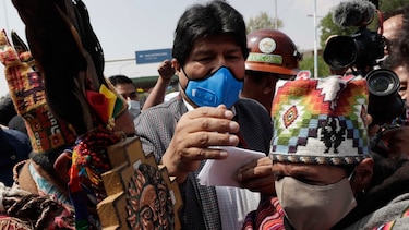 Expresidente Evo Morales da positivo a la Covid-19