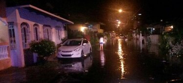 Al menos 159 personas afectadas por lluvias en la capital