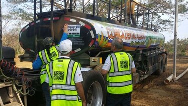 Analizan agua que se utilizará en el Carnaval santeño