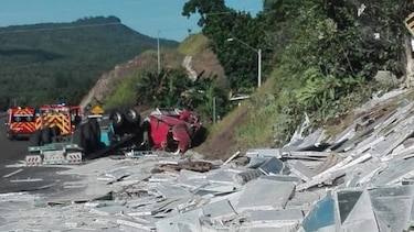 Tres muertos en accidente vehicular en la Interamericana, a la altura de río Cobre