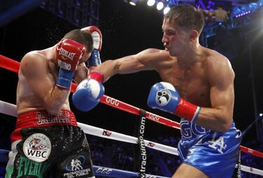Gennady Golovkin vence por nocaut al mexicano Marco Antonio 'Veneno' Rubio