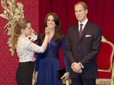 Madame Tussauds revela réplicas en cera del príncipe Guillermo y Catalina
