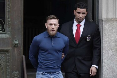 La estrella de la UFC Conor McGregor, acusado de agresión y vandalismo