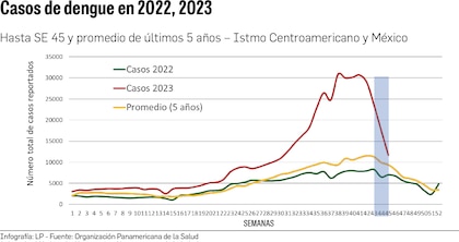Panamá, en la lista de los cinco países con más casos de dengue grave