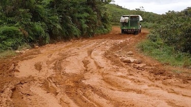Lluvias complican tránsito en la cordillera occidental de Azuero