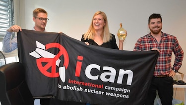 Iniciativa contra armas nucleares gana el Nobel de la Paz