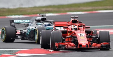 Vettel domina segundo día de pruebas de pretemporada
