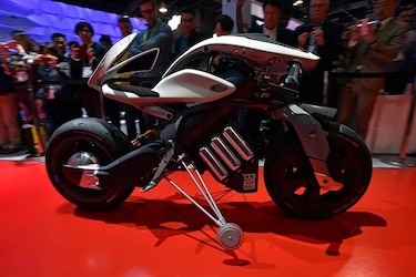Yamaha presenta en el CES de Las Vegas su 'moto del futuro'