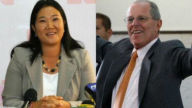 Fujimori y Kuczynski, en pelea voto a voto con miras a balotaje en Perú