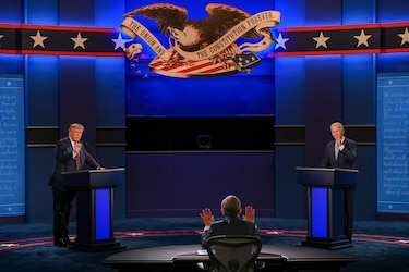 Trump-Biden, primer asalto: relaciones raciales, impuestos y muchos insultos