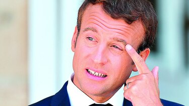 Critican costo de maquillaje de presidente Macron