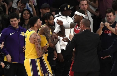 Brandon Ingram, suspendido cuatro partidos por trifulca entre Lakers y Rockets