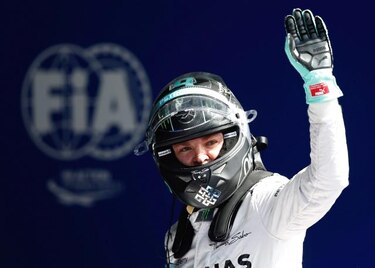 Nico Rosberg gana en Bélgica su séptima 'pole' del año