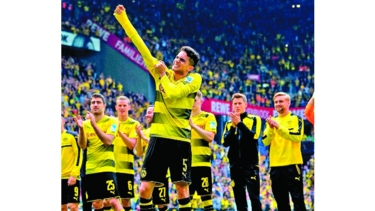 Dortmund consigue pase a la Champions