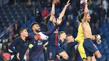 PSG golea y continúa imparable en la liga francesa