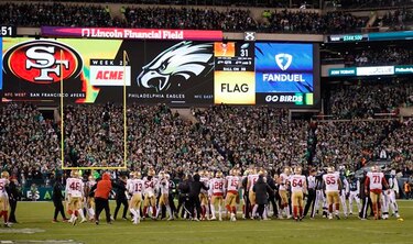 Los Eagles jugarán Super Bowl tras vencer a unos 49ers llenos de lesiones