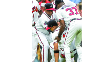 Johan Camargo estará fuera por 10 días