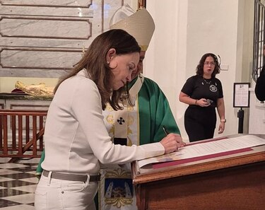 Con María Corina Machado presente en la misa; monseñor Ulloa pide a venezolanos no perder la esperanza
