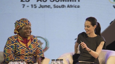 Angelina Jolie asiste a la Cumbre de la Unión Africana