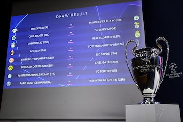 Sorteo de la Champions: Real Madrid enfrentará al Liverpool, el PSG lo hará ante el Bayern