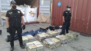 Decomisan droga valorada en más de 14 millones de dólares en puerto del Atlántico panameño