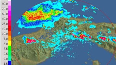 Aviso de prevención por lluvias y ráfagas de viento