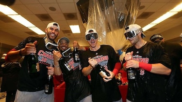 Medias Rojas vencen a Yankees y van por el campeonato de la Americana ante Astros