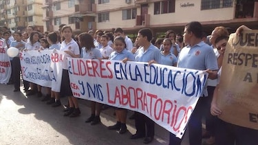 Instituto América pide mejoras al plantel educativo