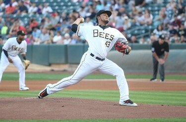 El panameño Jaime Barría se apunta su primera victoria en Triple A