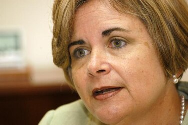 Gina de Sossa, viceministra hasta noviembre