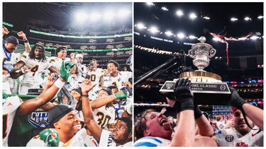NCAA Football: Ole Miss y Miami buscan el primer cupo en la final