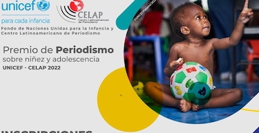 Unicef y Celap lanzan cuarta edición del premio de periodismo sobre niñez y adolescencia