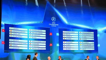 Todo listo para la Liga de Campeones