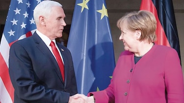 Múnich: crecen las divisiones entre la Unión Europea y Estados Unidos