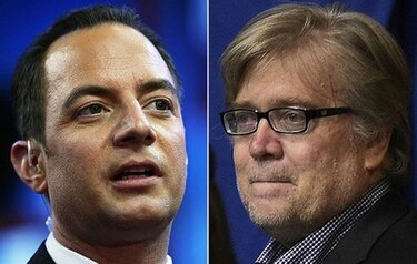 Trump nombra a Priebus y a Bannon a cargos en la Casa Blanca