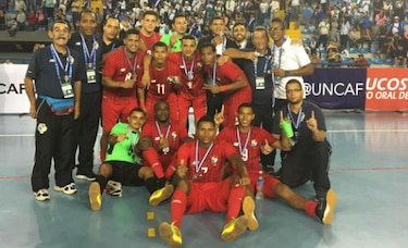 Selección de futsal de Panamá queda en la segunda posición
