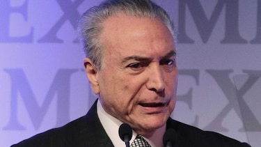 Justicia investiga el origen de un cheque de la campaña de Michel Temer
