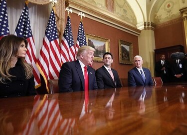 Trump dice que avanzará rápido en inmigración y salud en Estados Unidos