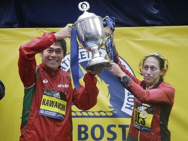 Yuki Kawauchi, primer campeón de Japón en Boston desde 1987