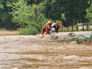 Huracán Melissa: declaran alerta roja por lluvias en Chiriquí, Veraguas y Los Santos