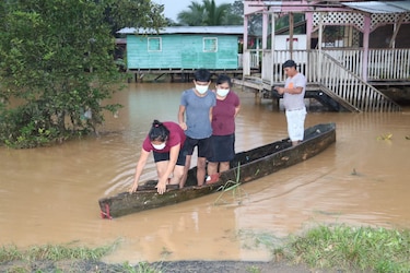 Sinaproc: 5 mil 495 personas afectadas por las fuertes lluvias en el país
