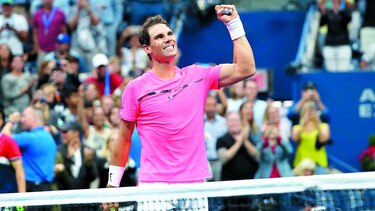 Rafael Nadal no tuvo problemas para ganar