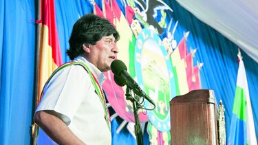 Evo Morales denuncia una ‘guerra sucia’ contra el MAS tras el robo de su teléfono