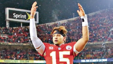 Patrick Mahomes acaba con la maldición de los Chiefs