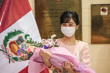 La princesa Kako de Japón visita el ‘templo del sol’ y la catedral del Cuzco