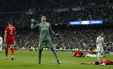 Keylor Navas, decisivo en el pase del Real Madrid