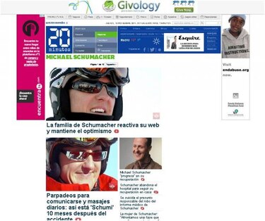 La familia de Schumacher reactiva su web y mantiene el optimismo