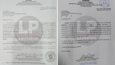 En menos de 24 horas, el Órgano Judicial concede depósito domiciliario a tres implicados en delitos graves