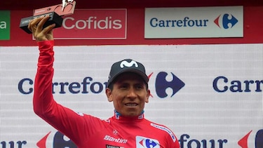'Por lo menos hoy soy líder', dice Nairo Quintana